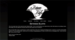 Desktop Screenshot of betweenbluffs.com
